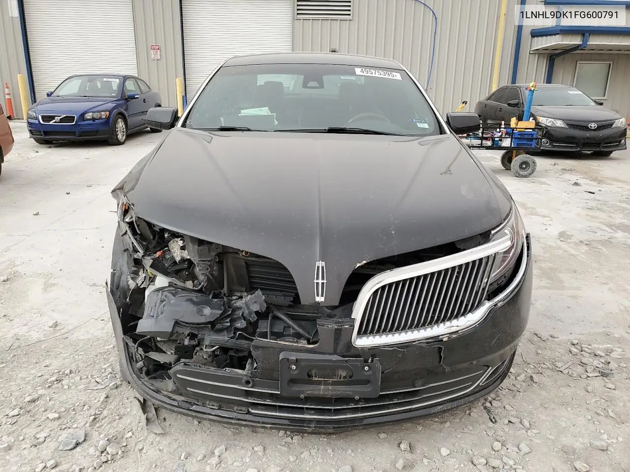 2015 Lincoln Mks VIN: 1LNHL9DK1FG600791 Lot: 49575395