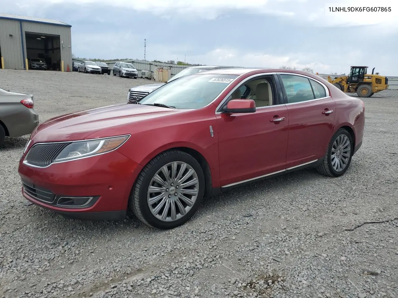 2015 Lincoln Mks VIN: 1LNHL9DK6FG607865 Lot: 52826515