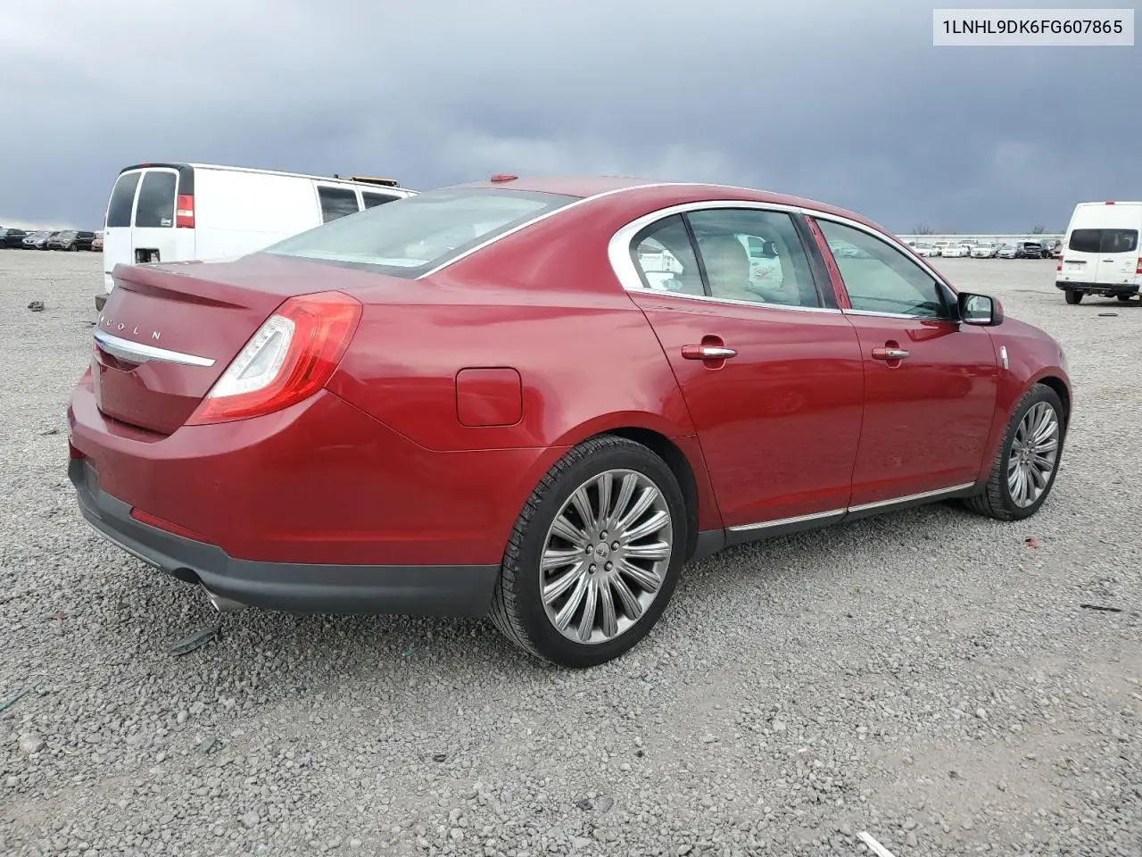 2015 Lincoln Mks VIN: 1LNHL9DK6FG607865 Lot: 52826515