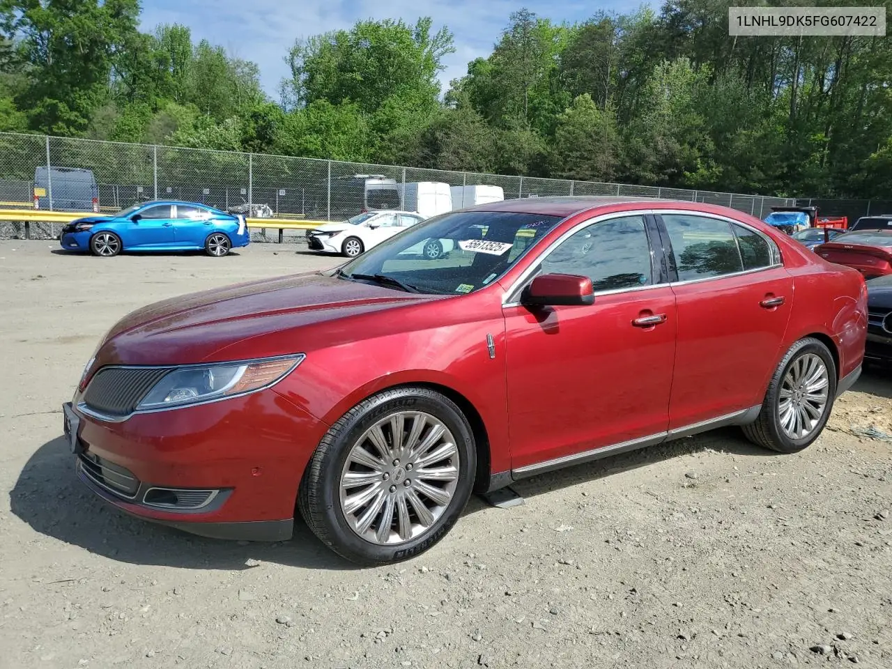 2015 Lincoln Mks VIN: 1LNHL9DK5FG607422 Lot: 55613525