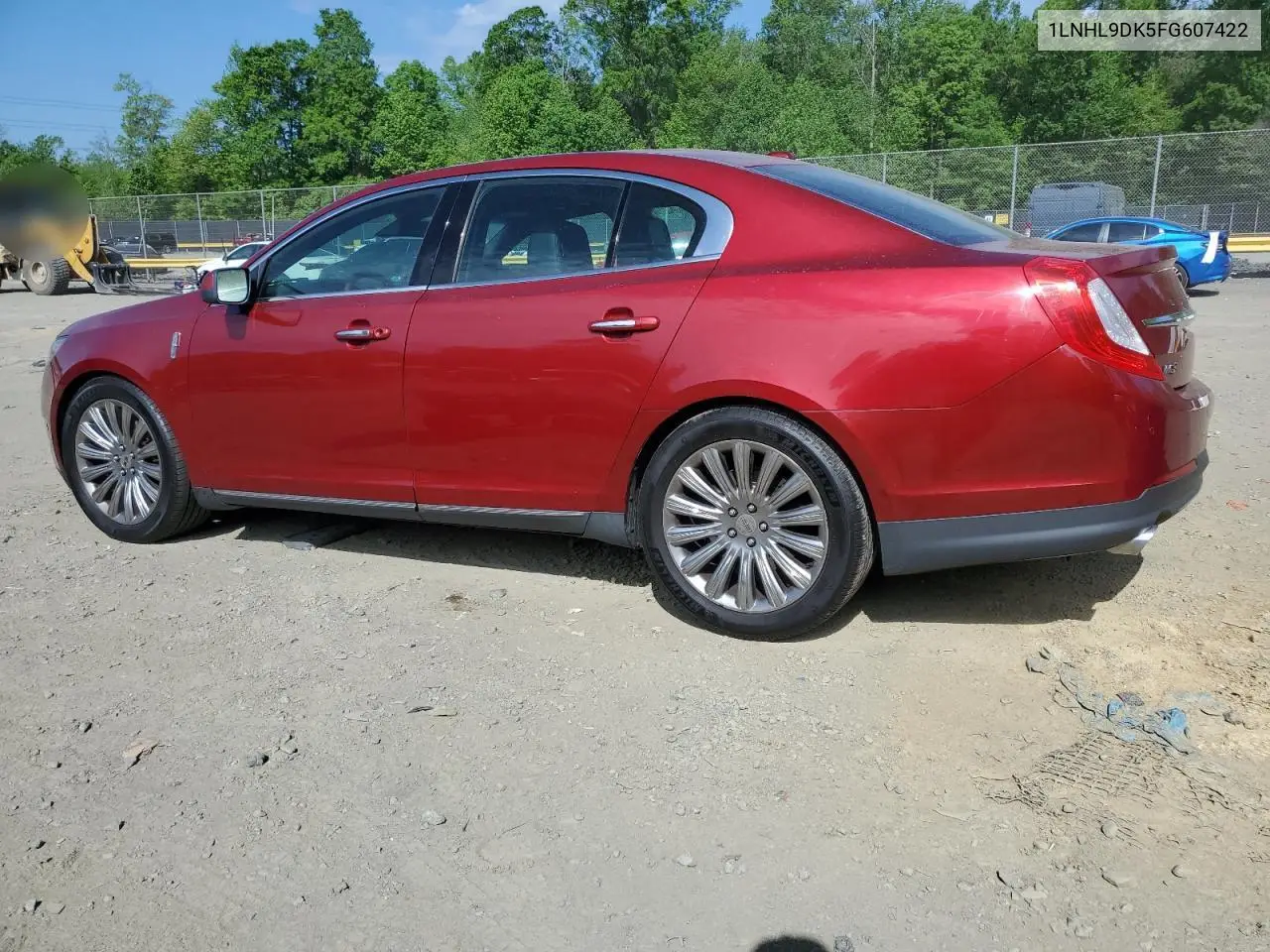 2015 Lincoln Mks VIN: 1LNHL9DK5FG607422 Lot: 55613525