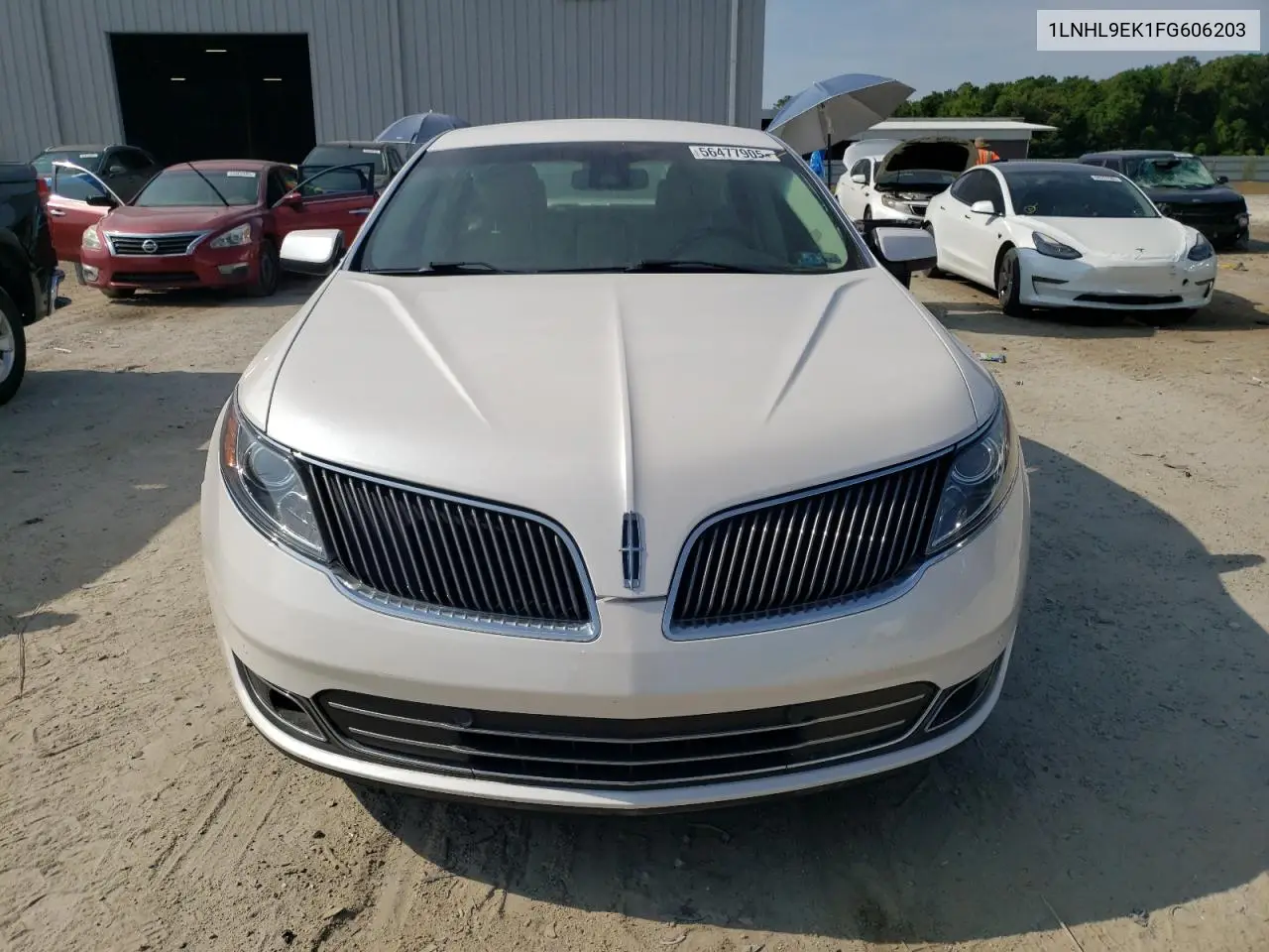 2015 Lincoln Mks VIN: 1LNHL9EK1FG606203 Lot: 56477905
