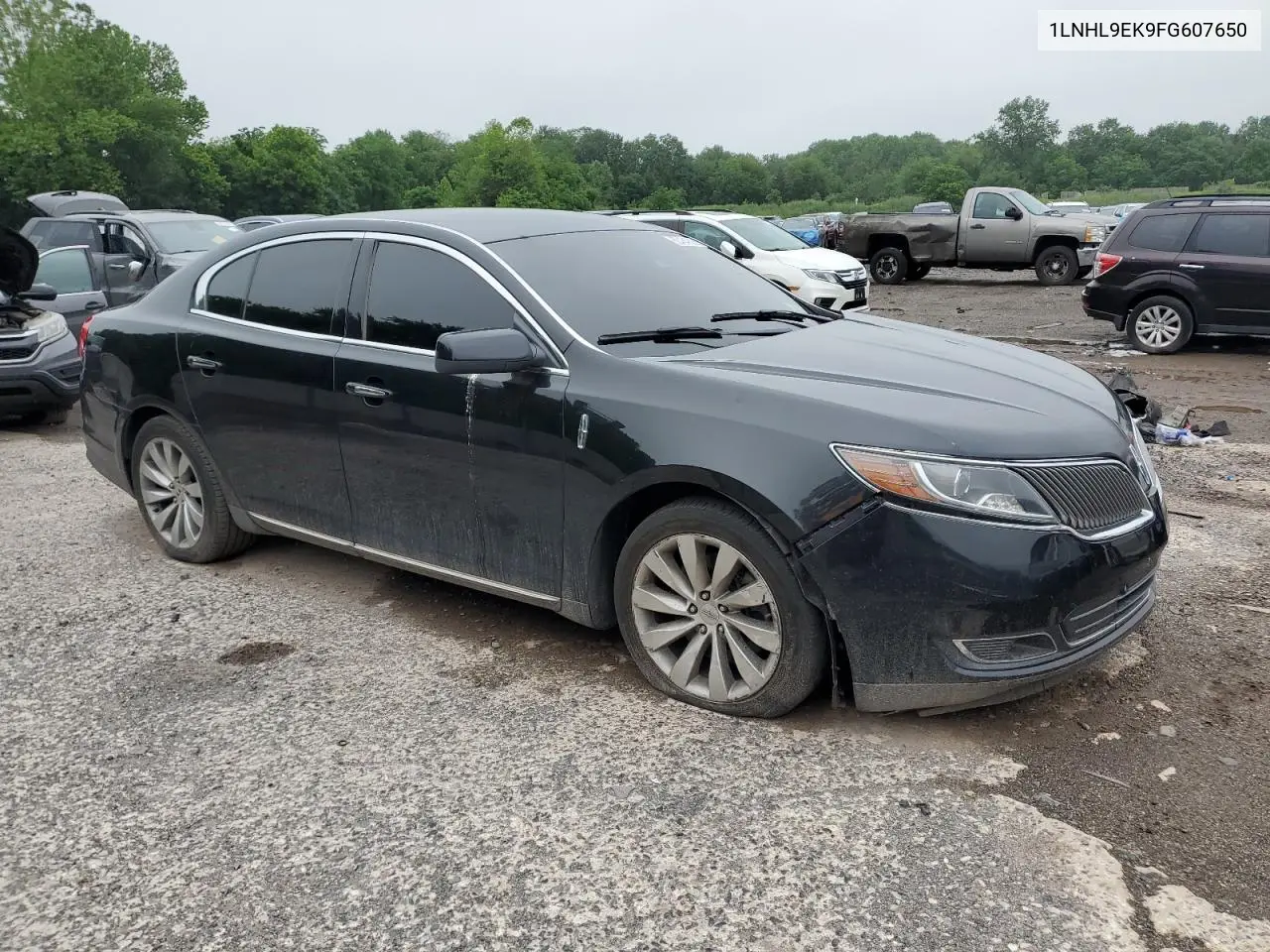2015 Lincoln Mks VIN: 1LNHL9EK9FG607650 Lot: 60434925