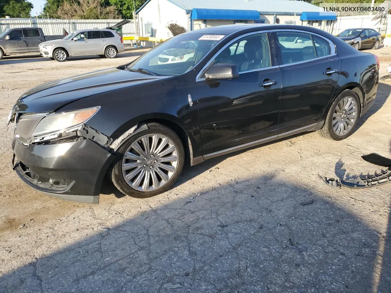 2015 Lincoln Mks VIN: 1LNHL9DKXFG603480 Lot: 61490865