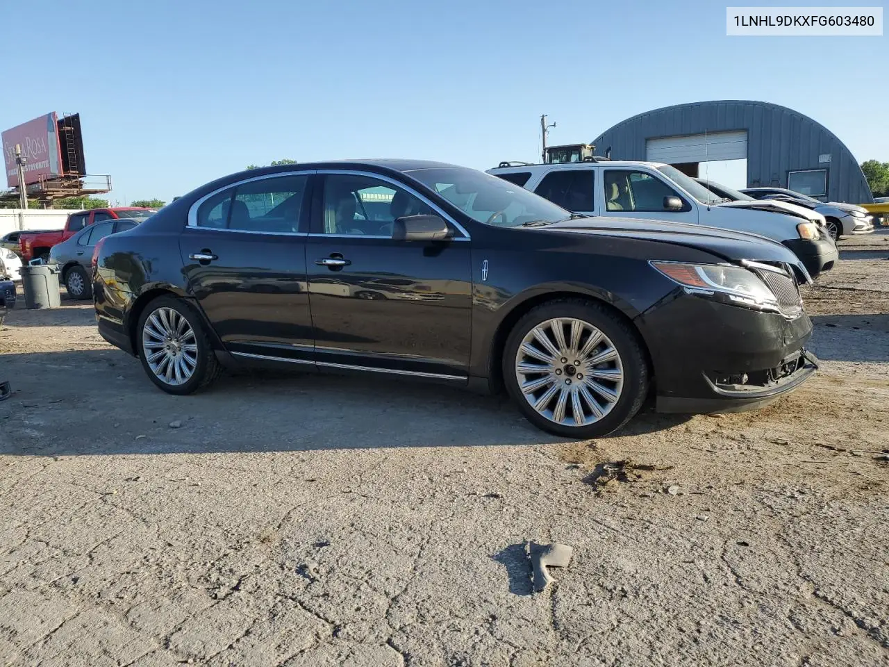 2015 Lincoln Mks VIN: 1LNHL9DKXFG603480 Lot: 61490865