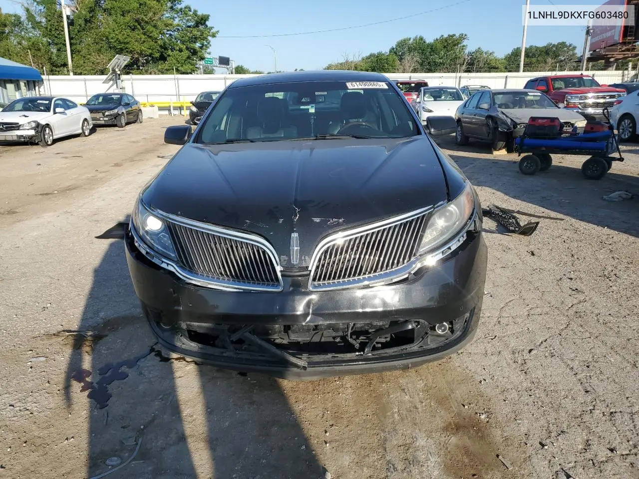 2015 Lincoln Mks VIN: 1LNHL9DKXFG603480 Lot: 61490865