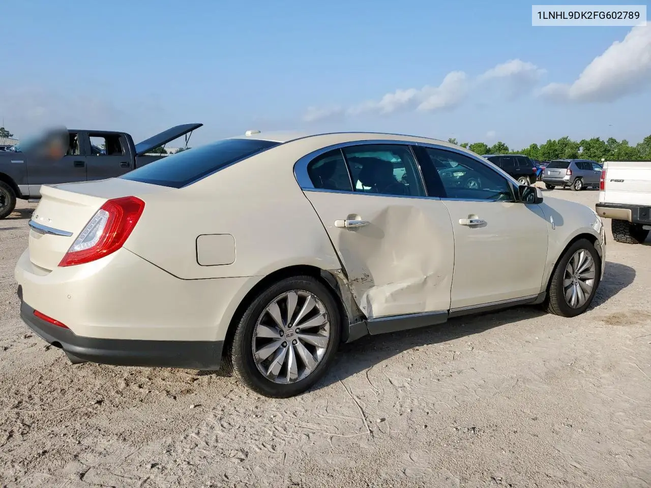 2015 Lincoln Mks VIN: 1LNHL9DK2FG602789 Lot: 61957925