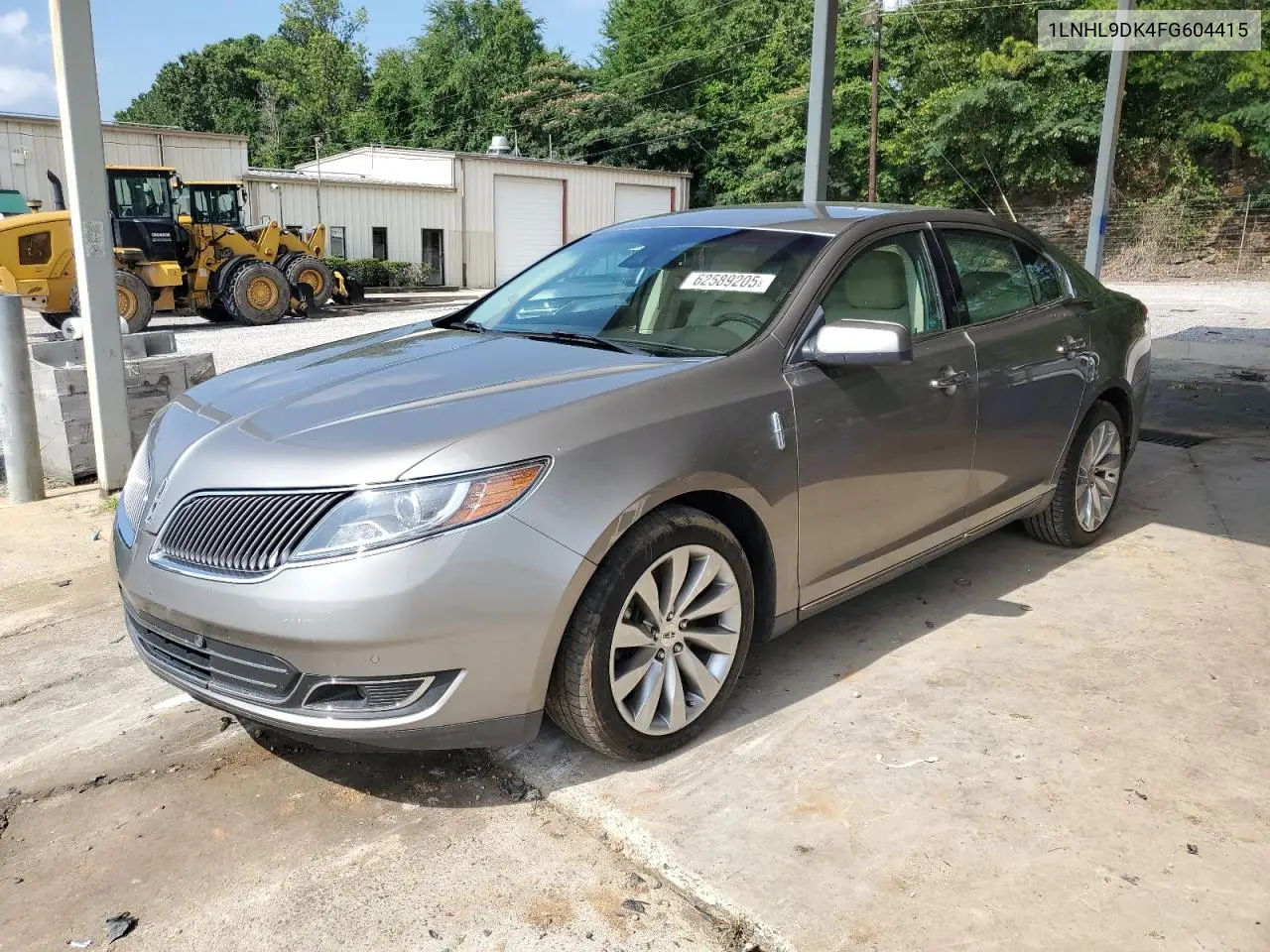 2015 Lincoln Mks VIN: 1LNHL9DK4FG604415 Lot: 62589205
