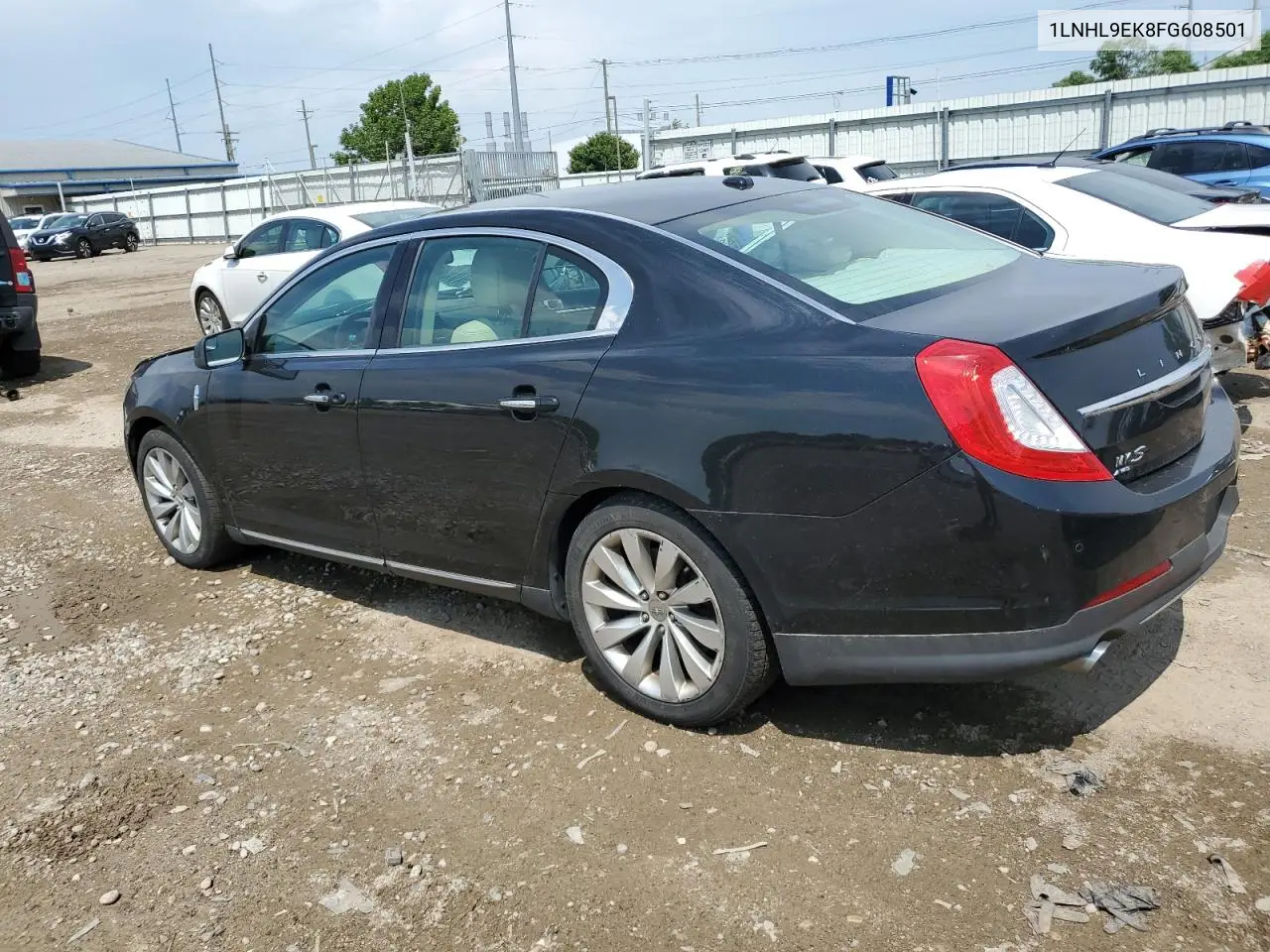 2015 Lincoln Mks VIN: 1LNHL9EK8FG608501 Lot: 62676905