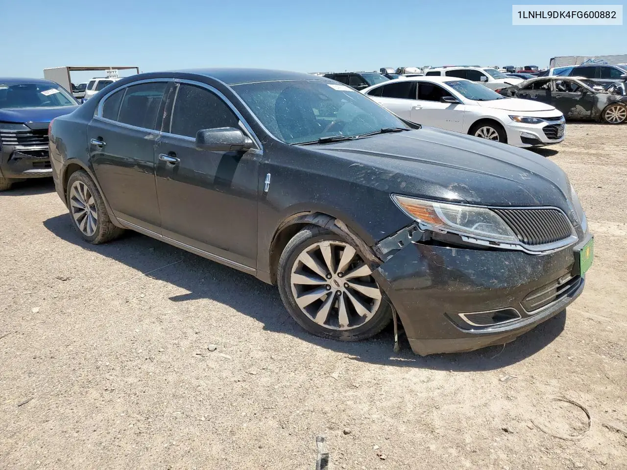 2015 Lincoln Mks VIN: 1LNHL9DK4FG600882 Lot: 65442505