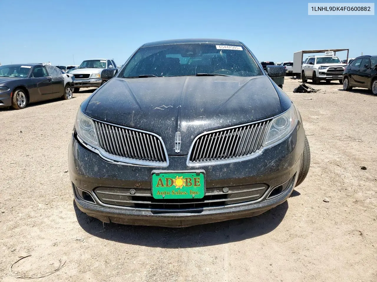 2015 Lincoln Mks VIN: 1LNHL9DK4FG600882 Lot: 65442505