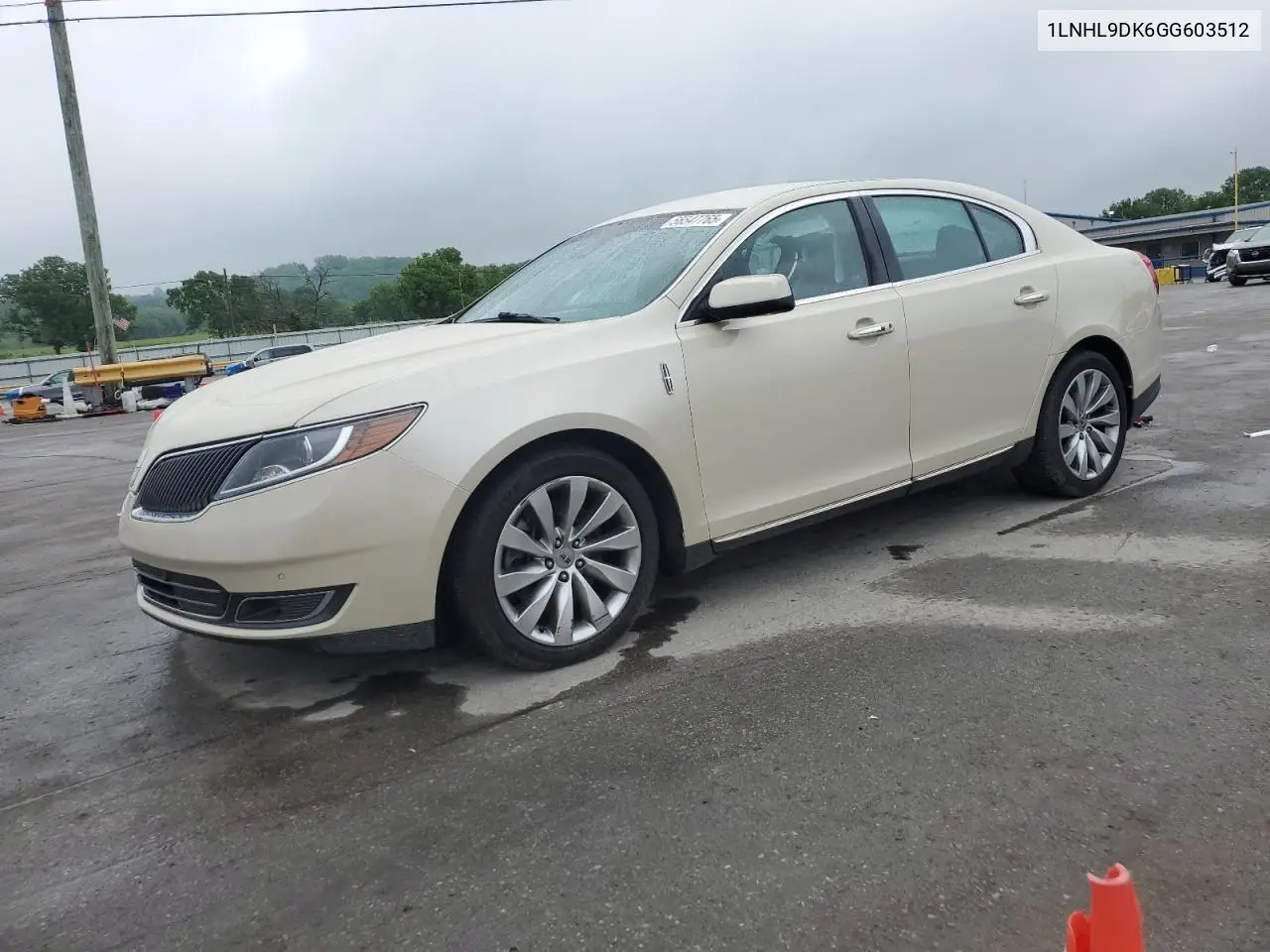 2016 Lincoln Mks VIN: 1LNHL9DK6GG603512 Lot: 56547765
