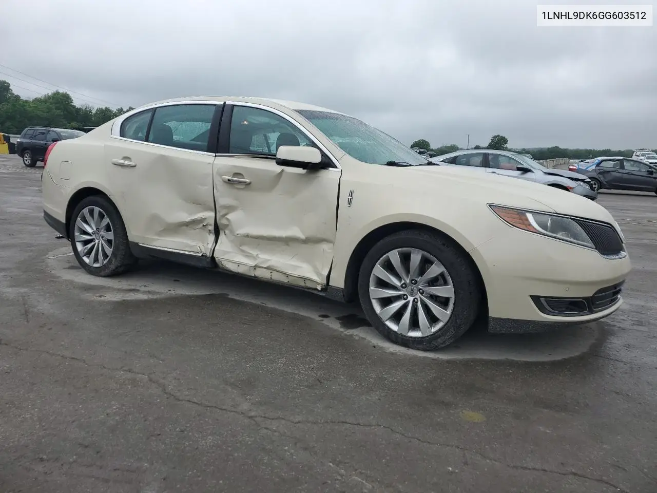 2016 Lincoln Mks VIN: 1LNHL9DK6GG603512 Lot: 56547765