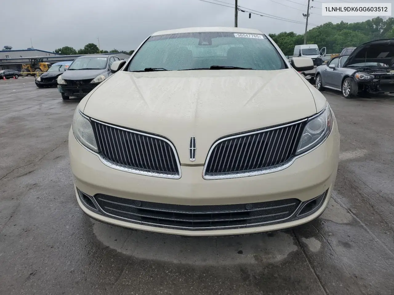 2016 Lincoln Mks VIN: 1LNHL9DK6GG603512 Lot: 56547765