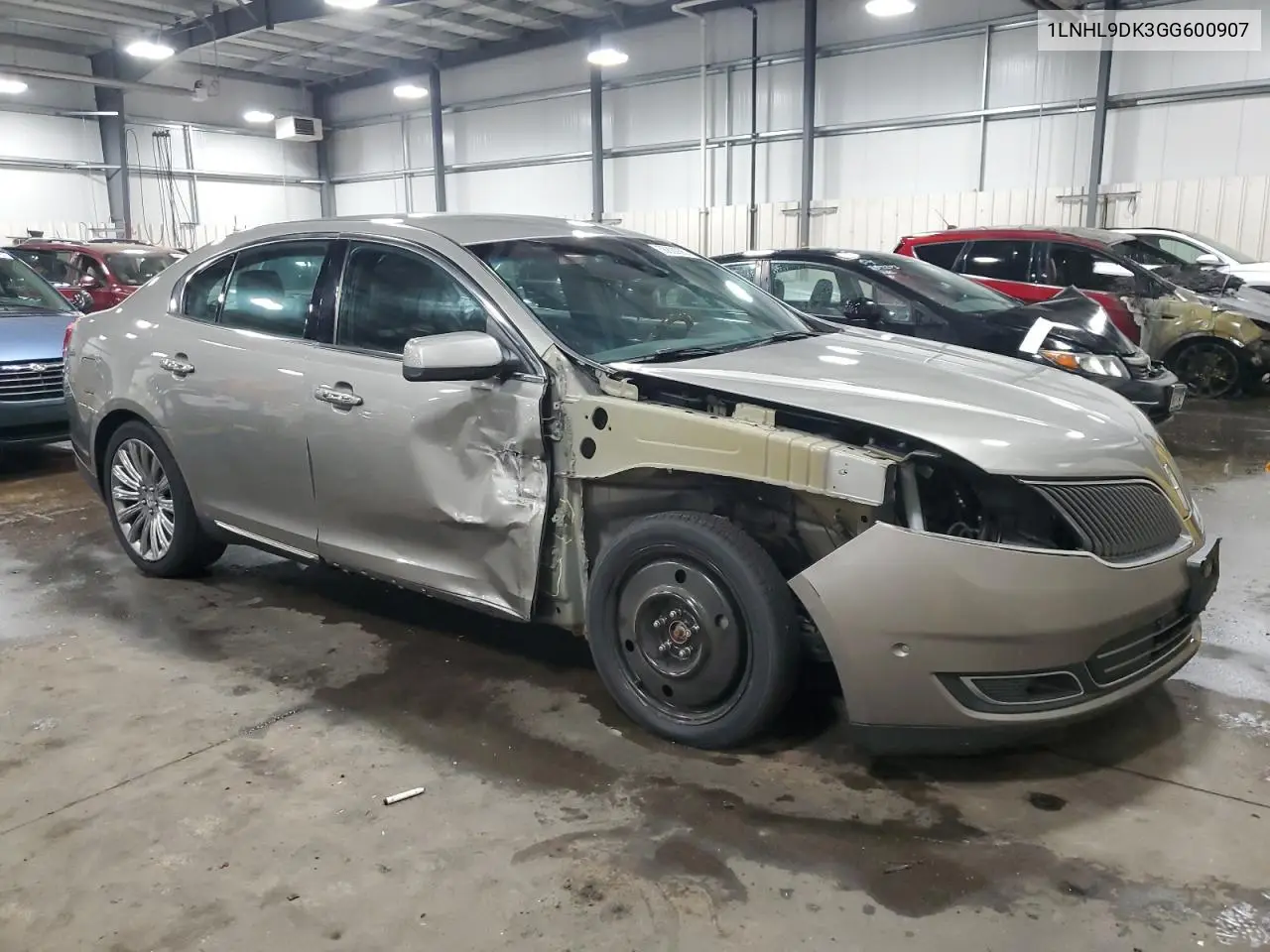2016 Lincoln Mks VIN: 1LNHL9DK3GG600907 Lot: 56892995