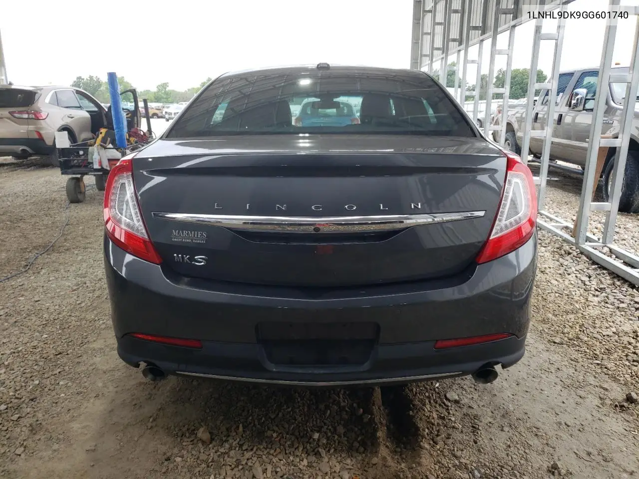 2016 Lincoln Mks VIN: 1LNHL9DK9GG601740 Lot: 60557565