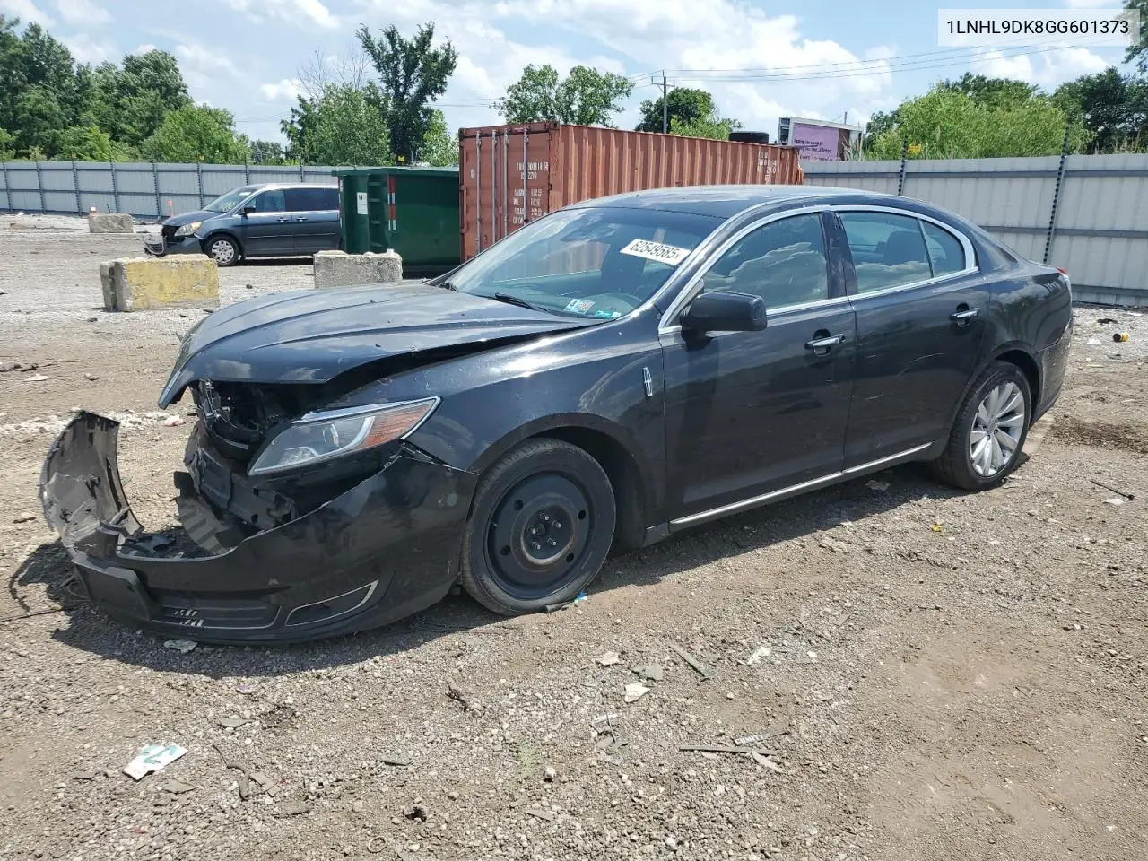 2016 Lincoln Mks VIN: 1LNHL9DK8GG601373 Lot: 62549585