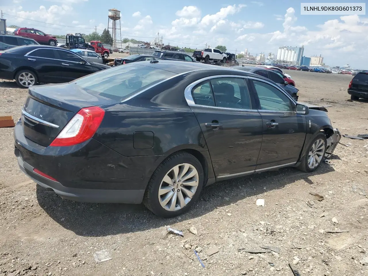 2016 Lincoln Mks VIN: 1LNHL9DK8GG601373 Lot: 62549585