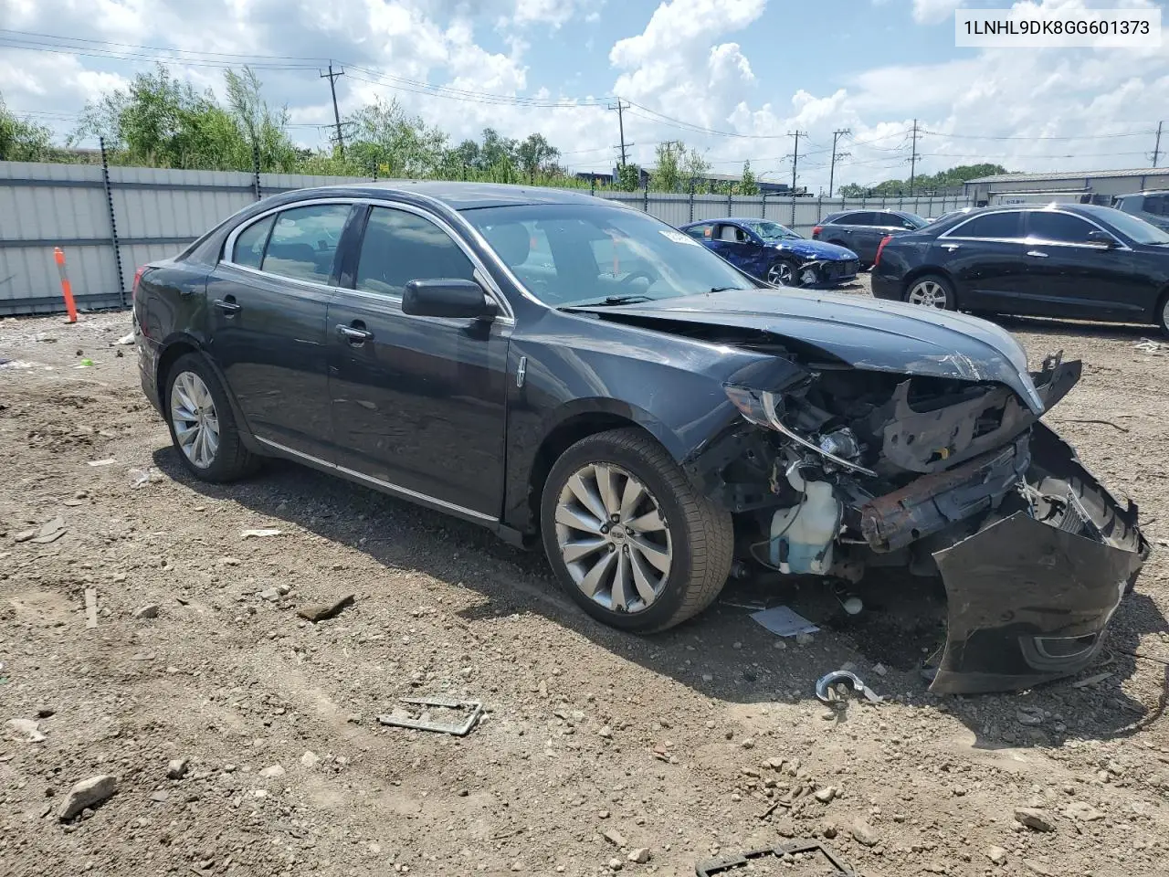 2016 Lincoln Mks VIN: 1LNHL9DK8GG601373 Lot: 62549585