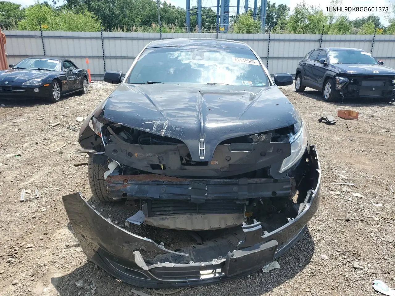 2016 Lincoln Mks VIN: 1LNHL9DK8GG601373 Lot: 62549585