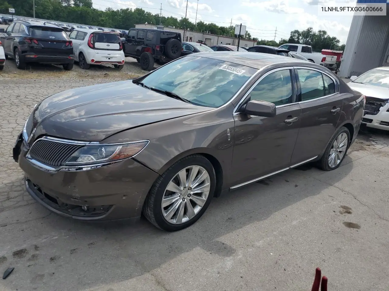 2016 Lincoln Mks VIN: 1LNHL9FTXGG600666 Lot: 63055045