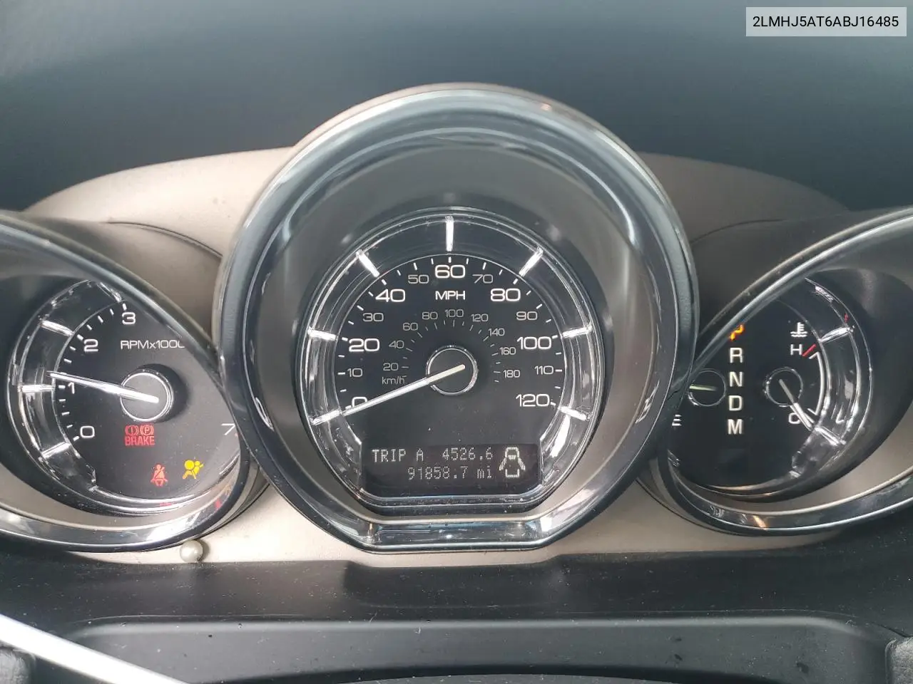 2010 Lincoln Mkt VIN: 2LMHJ5AT6ABJ16485 Lot: 54209975
