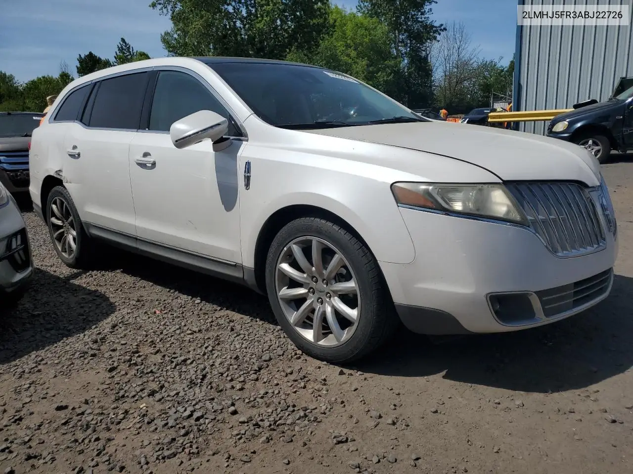 2010 Lincoln Mkt VIN: 2LMHJ5FR3ABJ22726 Lot: 55832265