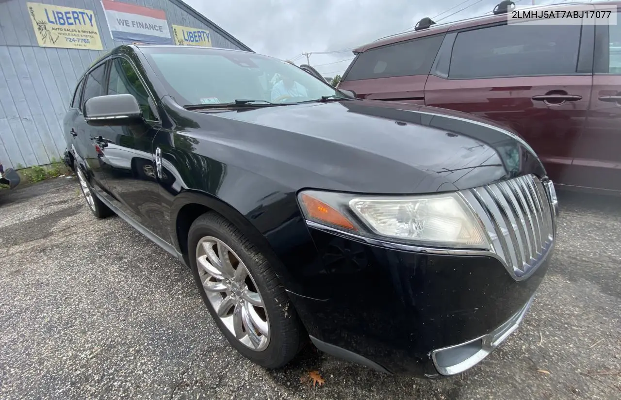 2010 Lincoln Mkt VIN: 2LMHJ5AT7ABJ17077 Lot: 61604645