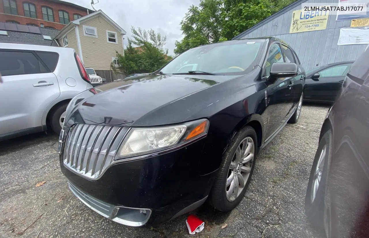 2010 Lincoln Mkt VIN: 2LMHJ5AT7ABJ17077 Lot: 61604645