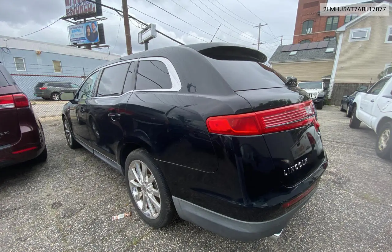 2010 Lincoln Mkt VIN: 2LMHJ5AT7ABJ17077 Lot: 61604645