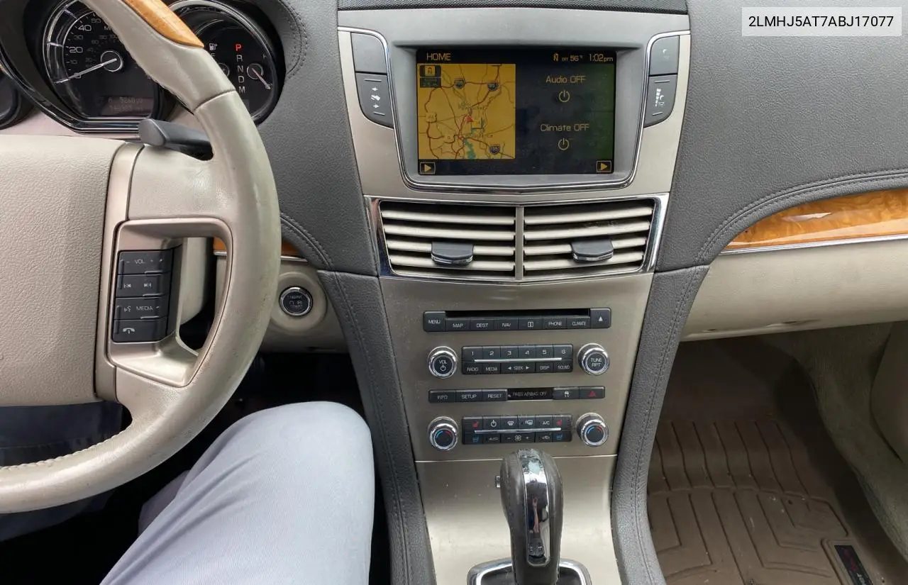 2010 Lincoln Mkt VIN: 2LMHJ5AT7ABJ17077 Lot: 61604645