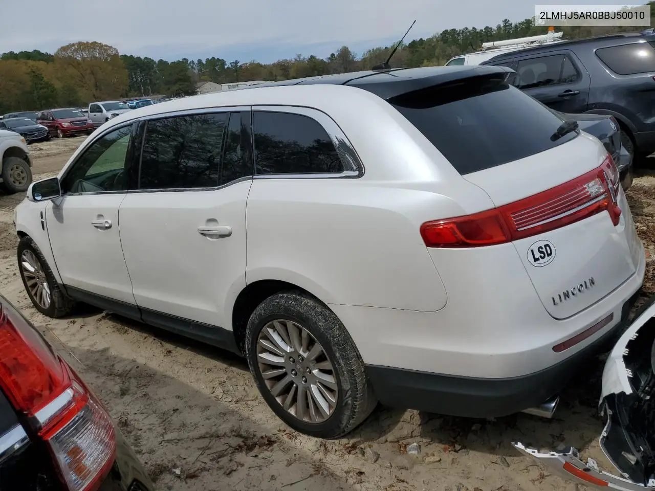 2011 Lincoln Mkt VIN: 2LMHJ5AR0BBJ50010 Lot: 52117615