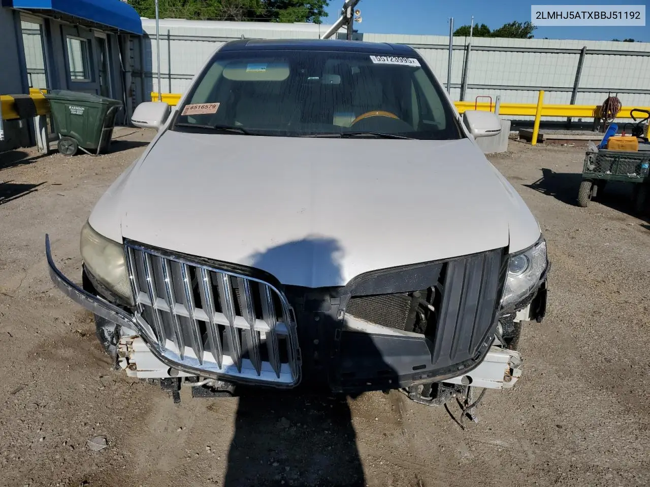 2011 Lincoln Mkt VIN: 2LMHJ5ATXBBJ51192 Lot: 55723995
