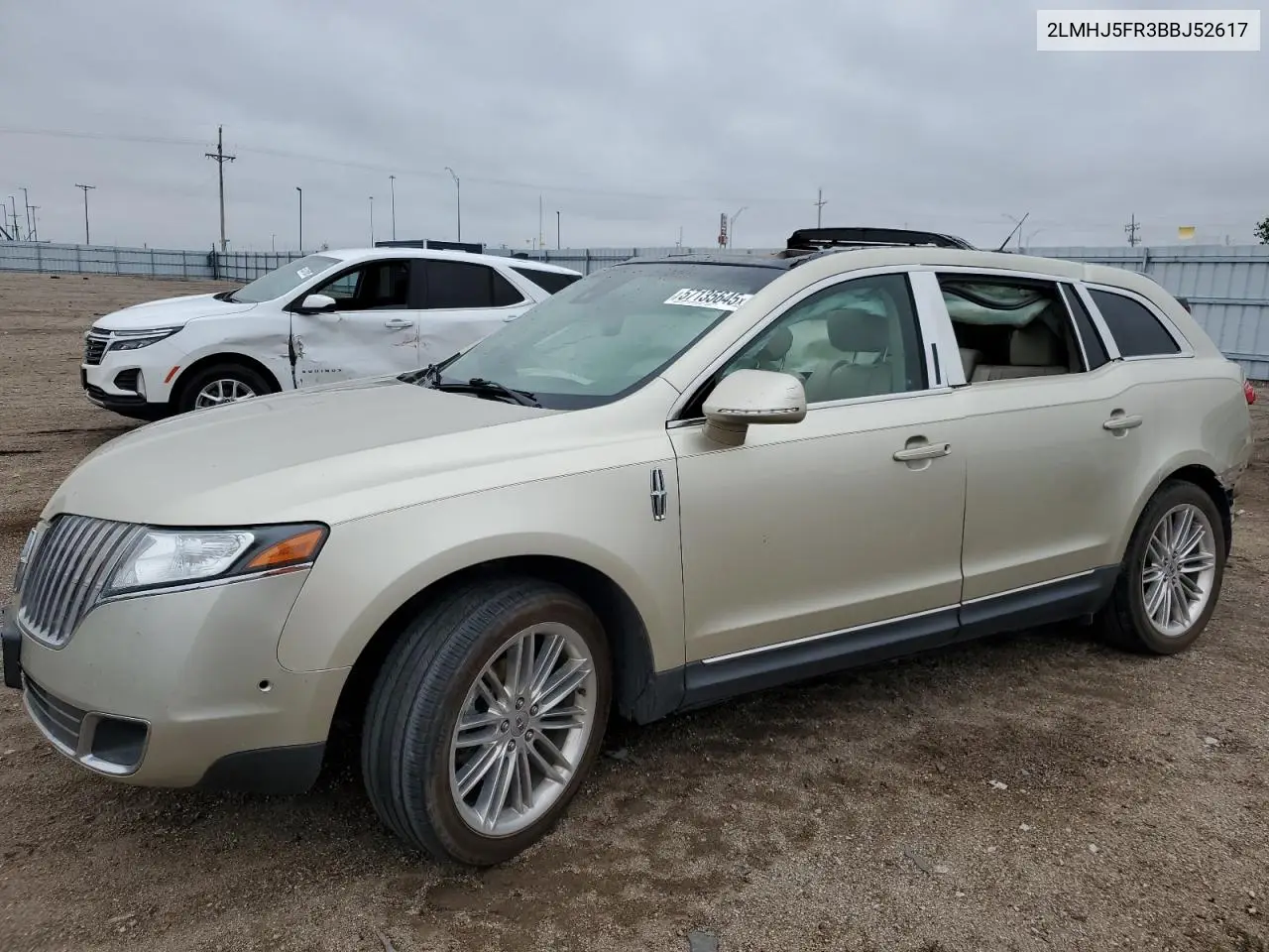 2011 Lincoln Mkt VIN: 2LMHJ5FR3BBJ52617 Lot: 57135645