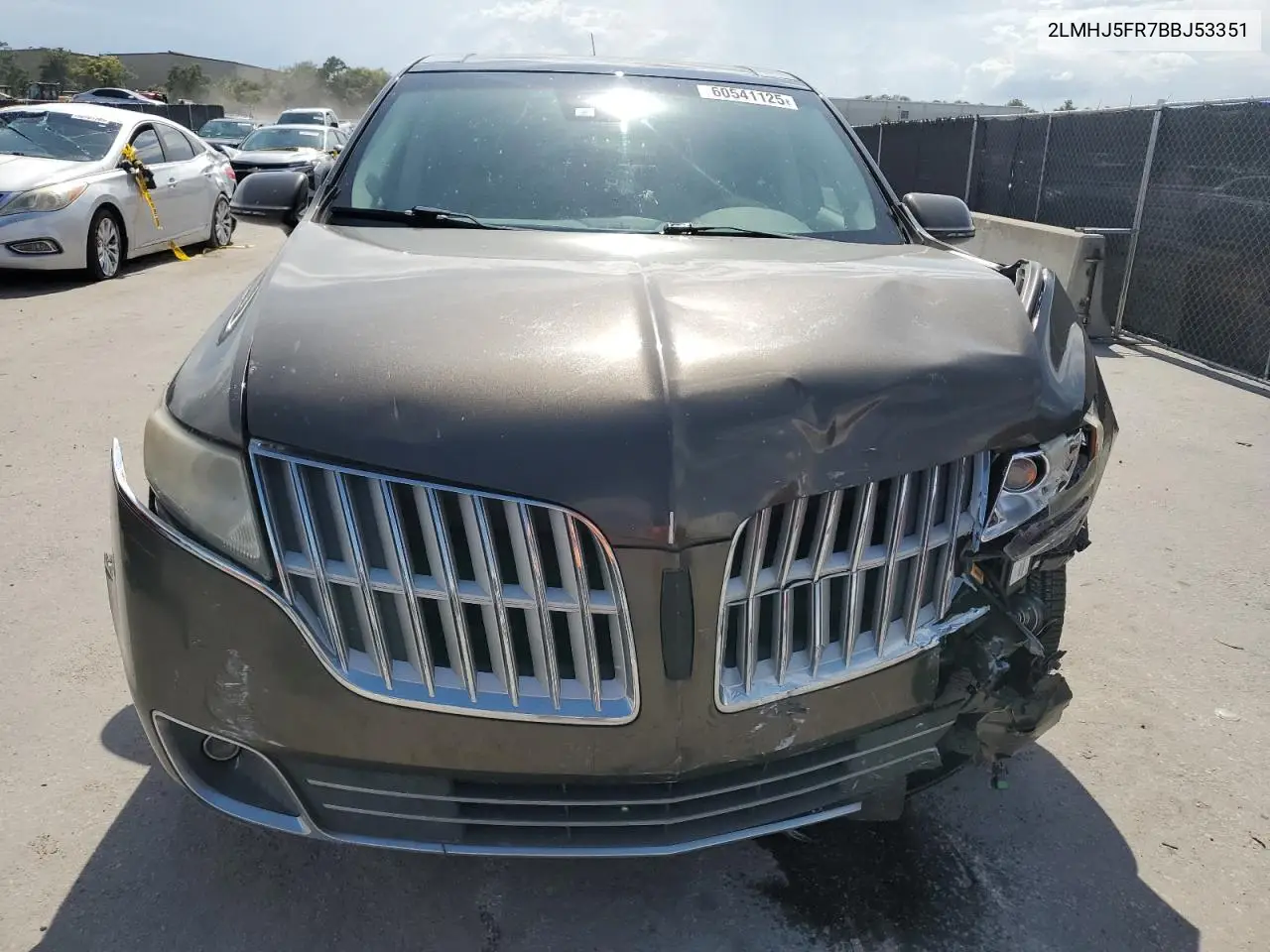 2011 Lincoln Mkt VIN: 2LMHJ5FR7BBJ53351 Lot: 60541125