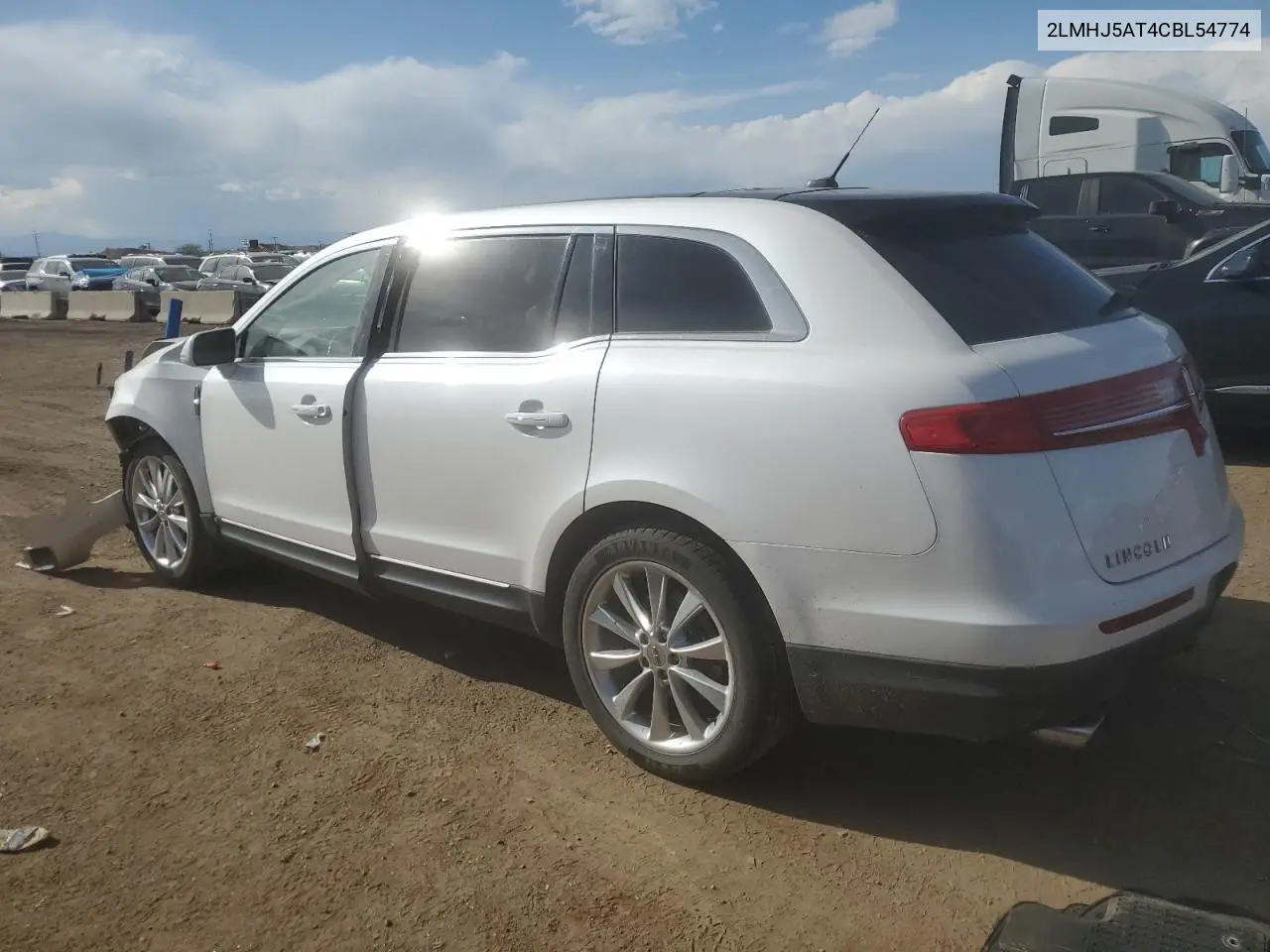 2012 Lincoln Mkt VIN: 2LMHJ5AT4CBL54774 Lot: 54347845