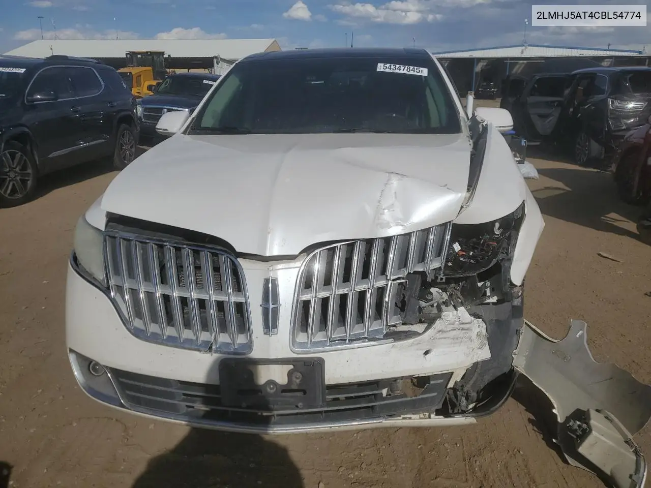 2012 Lincoln Mkt VIN: 2LMHJ5AT4CBL54774 Lot: 54347845