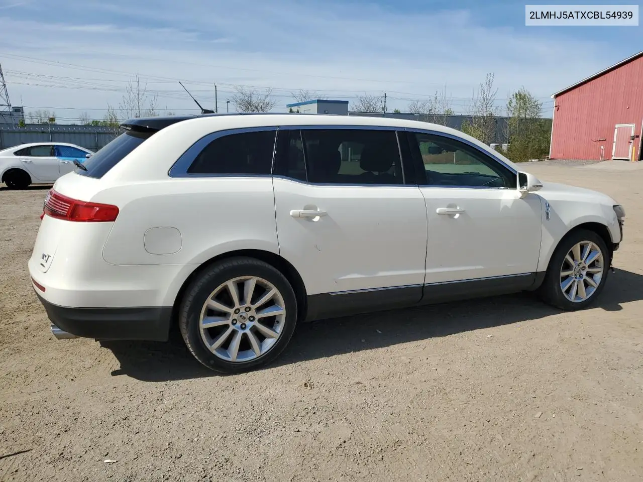 2012 Lincoln Mkt VIN: 2LMHJ5ATXCBL54939 Lot: 54886575