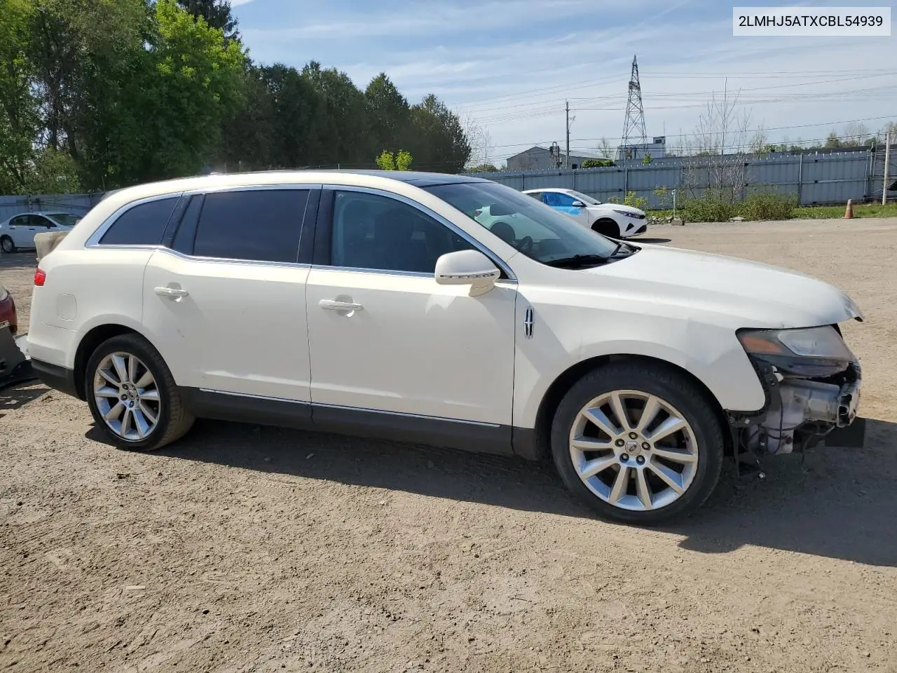 2012 Lincoln Mkt VIN: 2LMHJ5ATXCBL54939 Lot: 54886575