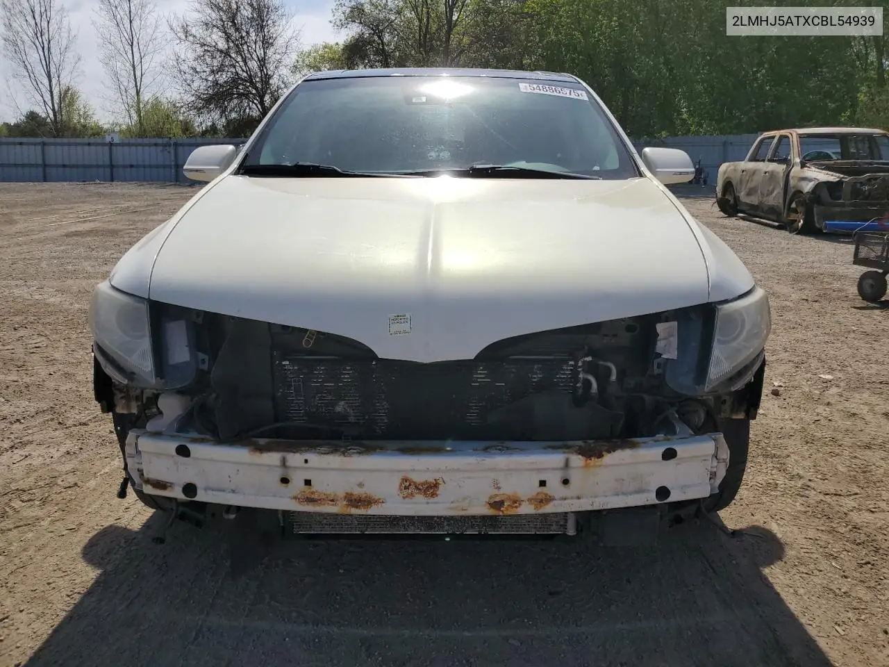 2012 Lincoln Mkt VIN: 2LMHJ5ATXCBL54939 Lot: 54886575