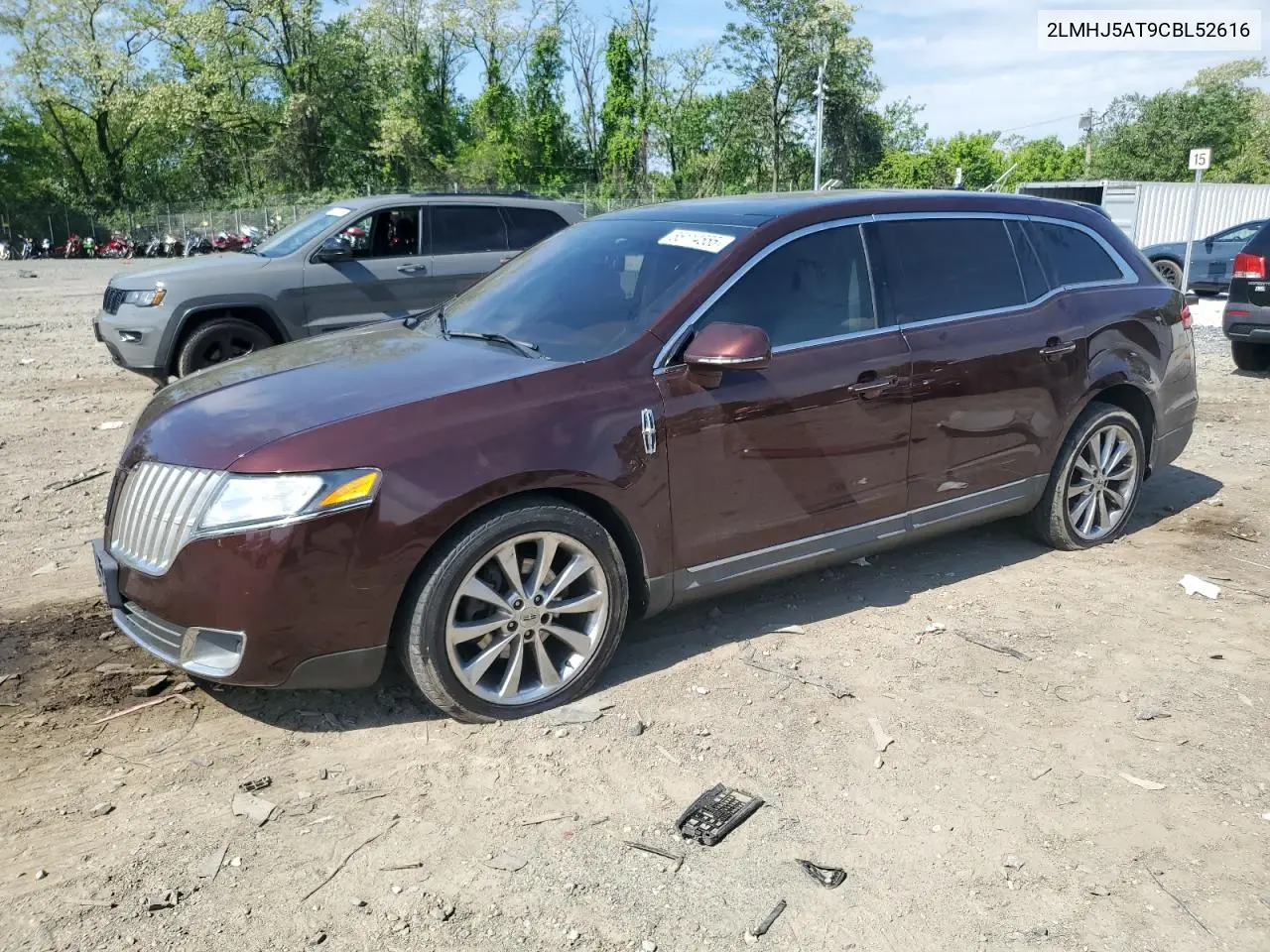 2012 Lincoln Mkt VIN: 2LMHJ5AT9CBL52616 Lot: 55114555