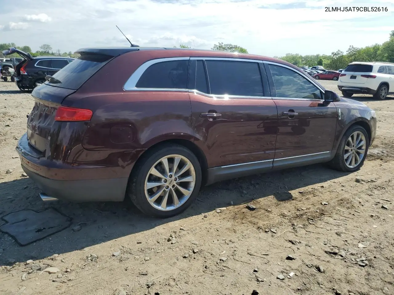 2012 Lincoln Mkt VIN: 2LMHJ5AT9CBL52616 Lot: 55114555