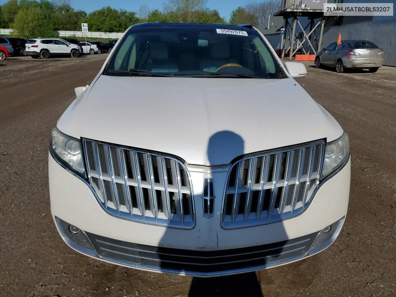 2012 Lincoln Mkt VIN: 2LMHJ5AT8CBL53207 Lot: 55492075