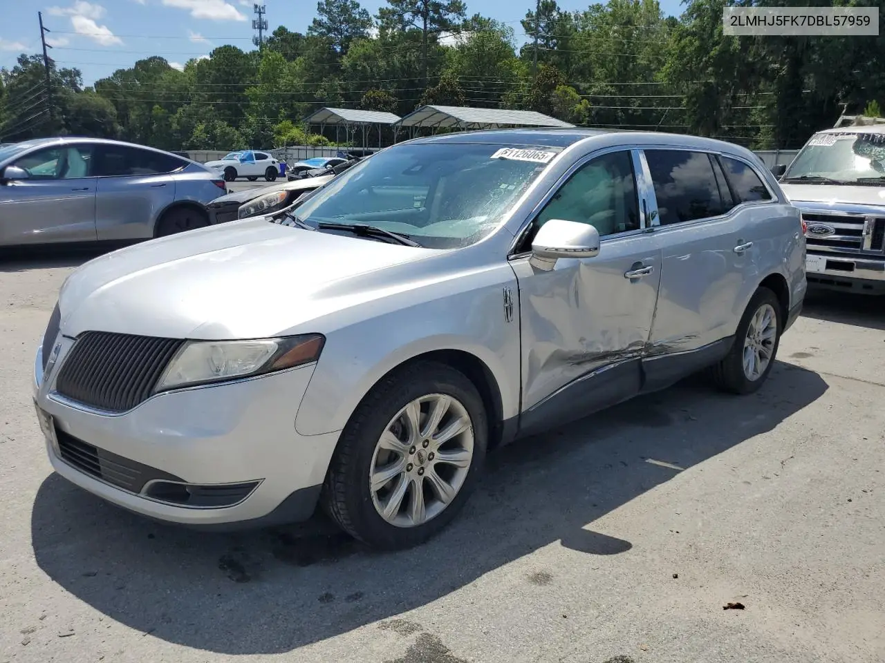 2013 Lincoln Mkt VIN: 2LMHJ5FK7DBL57959 Lot: 61126065