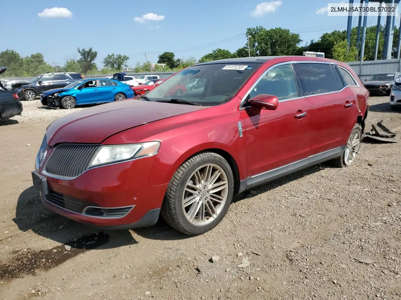 2013 Lincoln Mkt VIN: 2LMHJ5AT3DBL57022 Lot: 61415255
