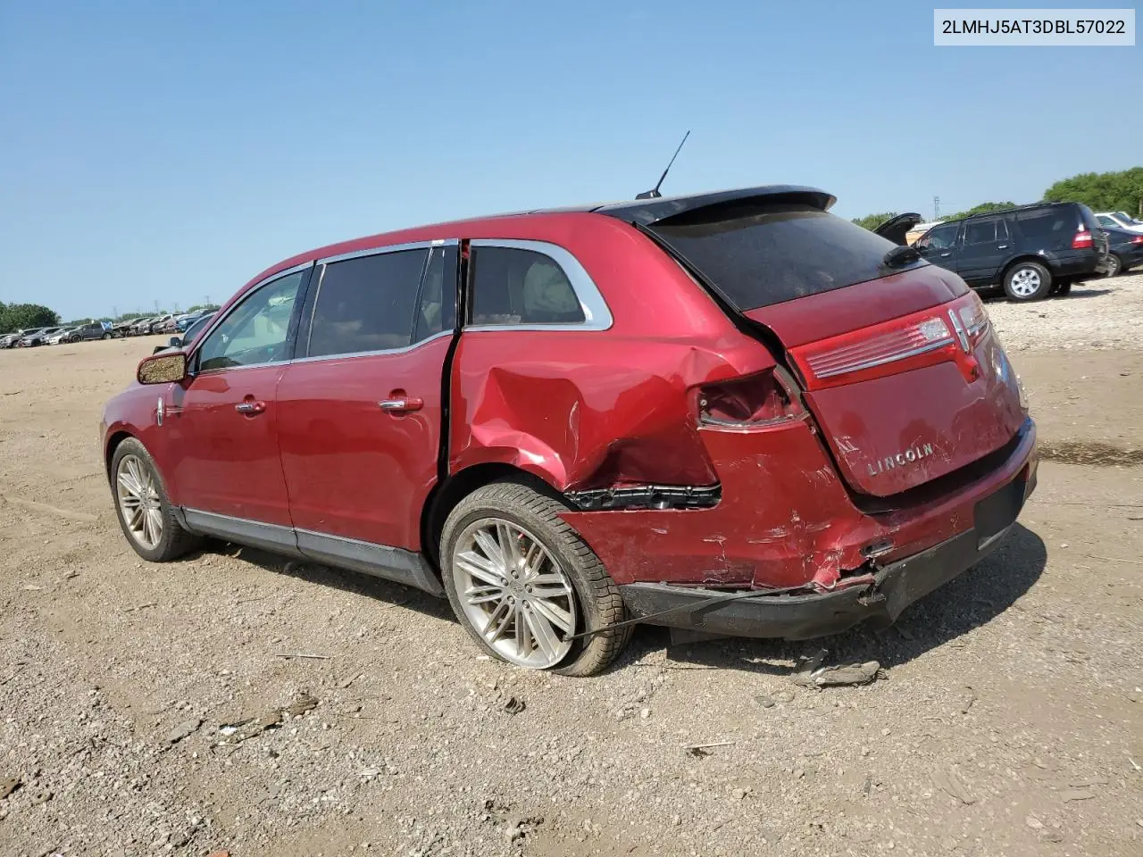 2013 Lincoln Mkt VIN: 2LMHJ5AT3DBL57022 Lot: 61415255