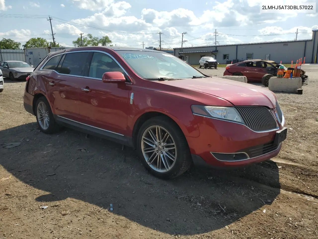 2013 Lincoln Mkt VIN: 2LMHJ5AT3DBL57022 Lot: 61415255