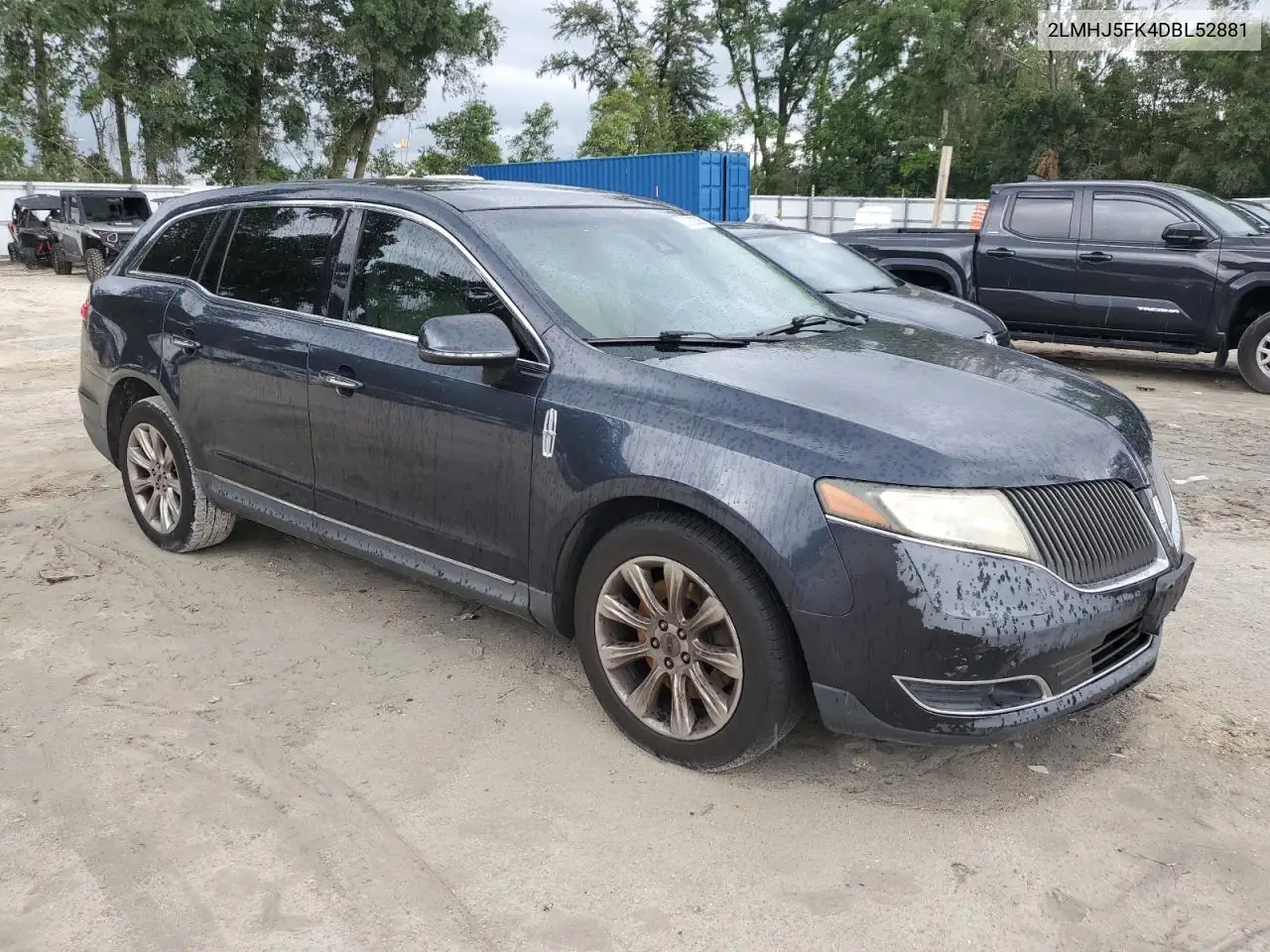 2013 Lincoln Mkt VIN: 2LMHJ5FK4DBL52881 Lot: 62282305