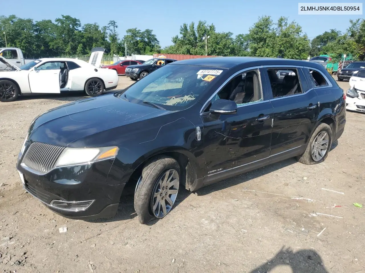 2013 Lincoln Mkt VIN: 2LMHJ5NK4DBL50954 Lot: 63747775