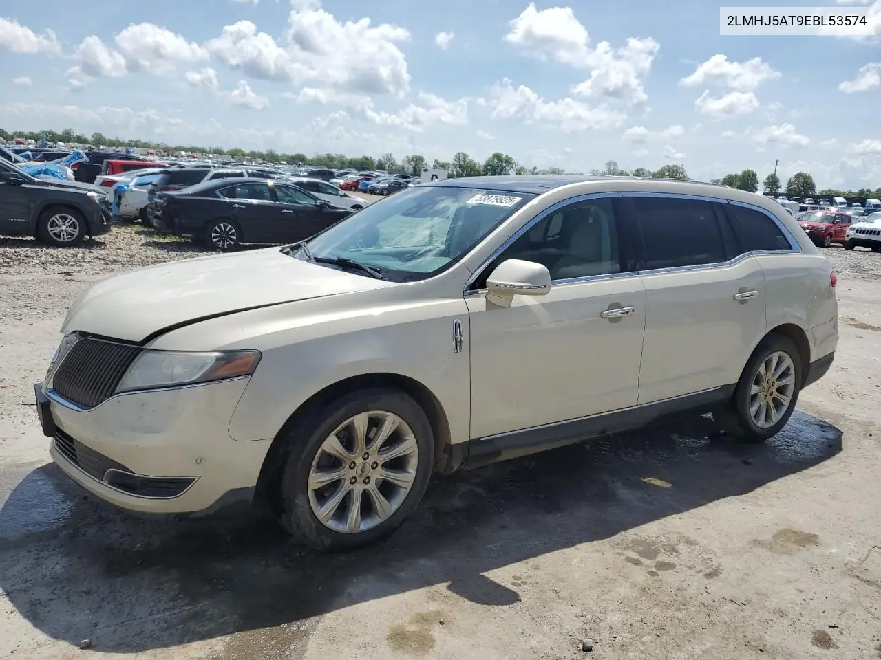 2014 Lincoln Mkt VIN: 2LMHJ5AT9EBL53574 Lot: 53879925